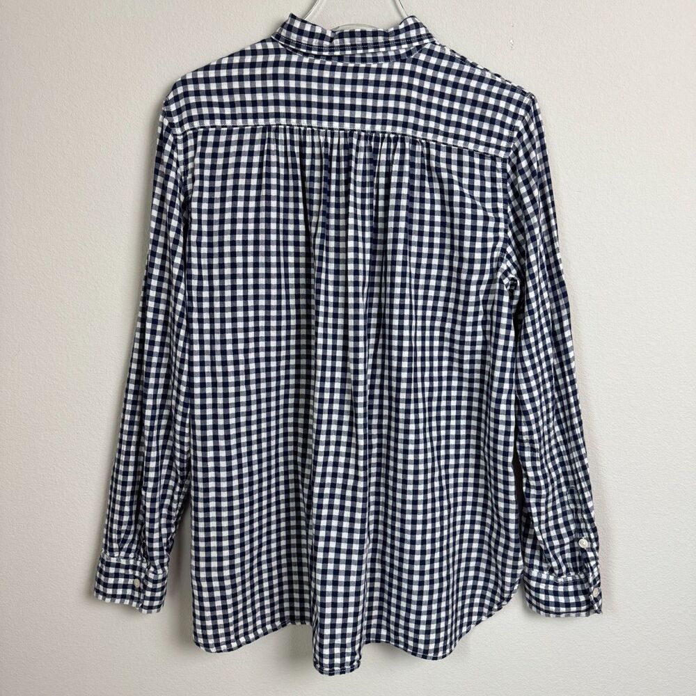 Ralph Lauren Denim & Supply Gingham Check Shirt Sz L Coastal Grandma - Picture 2 of 7